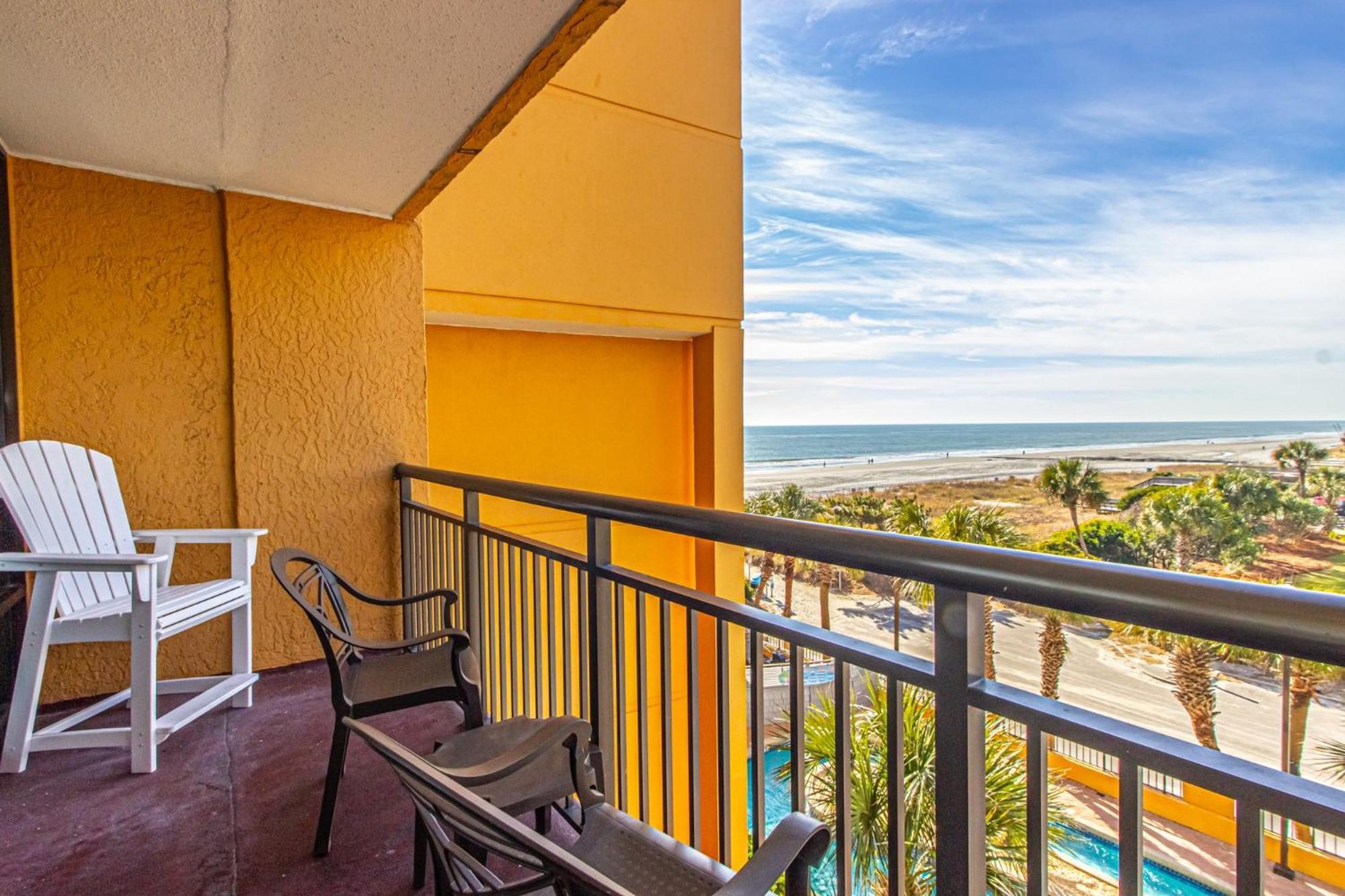 Oversized Ocean View Queen Suite With Beautiful Fireplace And Accents - Sleeps 4 Guests! 默特尔比奇 客房 照片